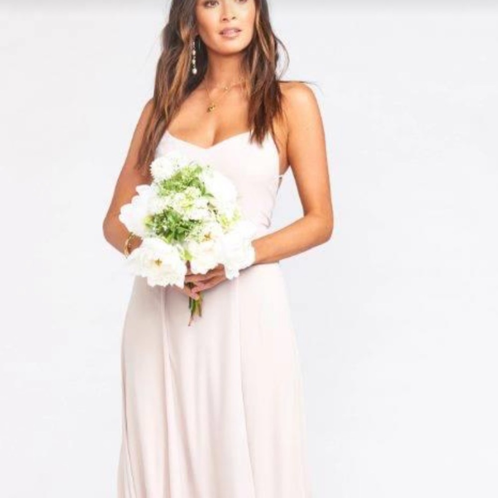M Godshaw Goddess Dress - Show Me The Ring Crisp.